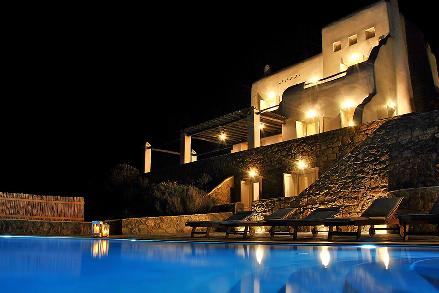 the king of villas rental mykonos