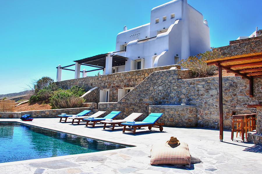 the king of villas rental mykonos