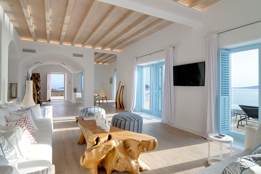 the king of villas rental mykonos