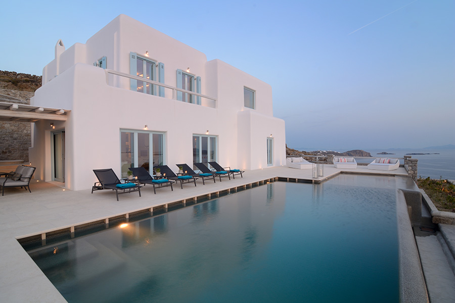 the king of villas rental mykonos