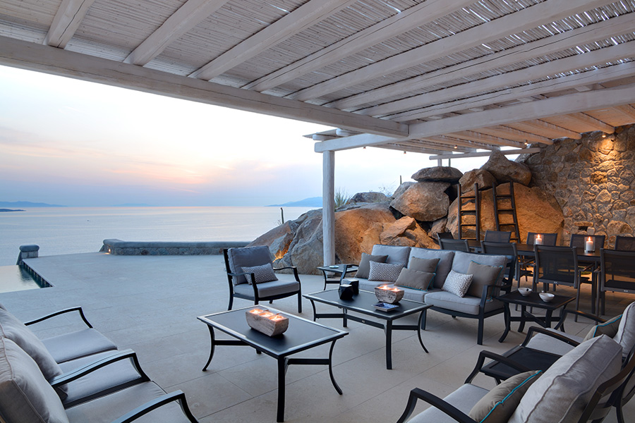 the king of villas rental mykonos