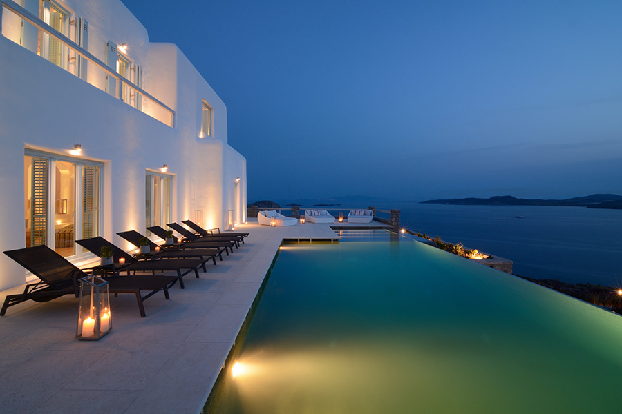 the king of villas rental mykonos