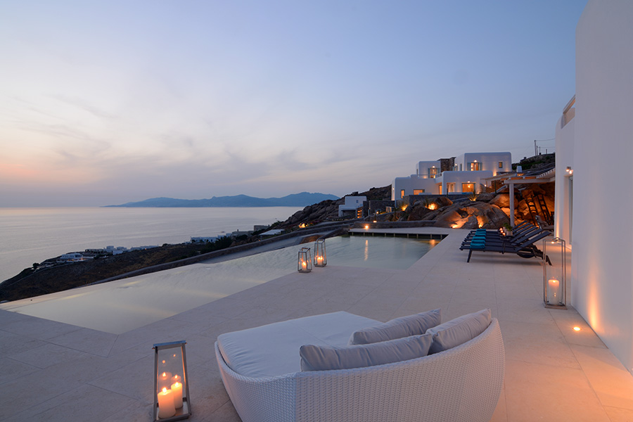 the king of villas rental mykonos