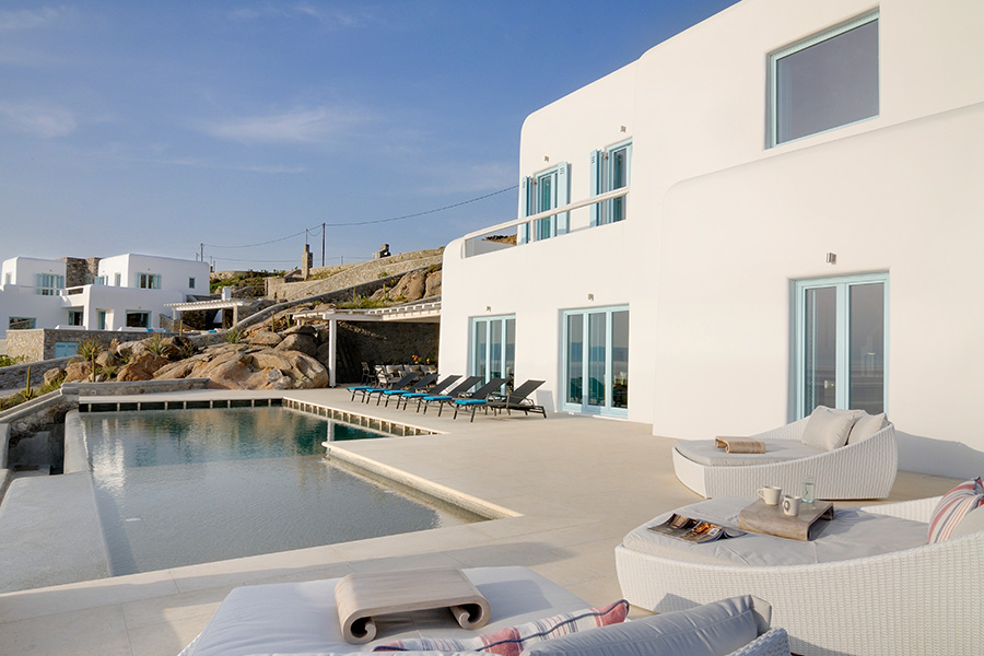 the king of villas rental mykonos