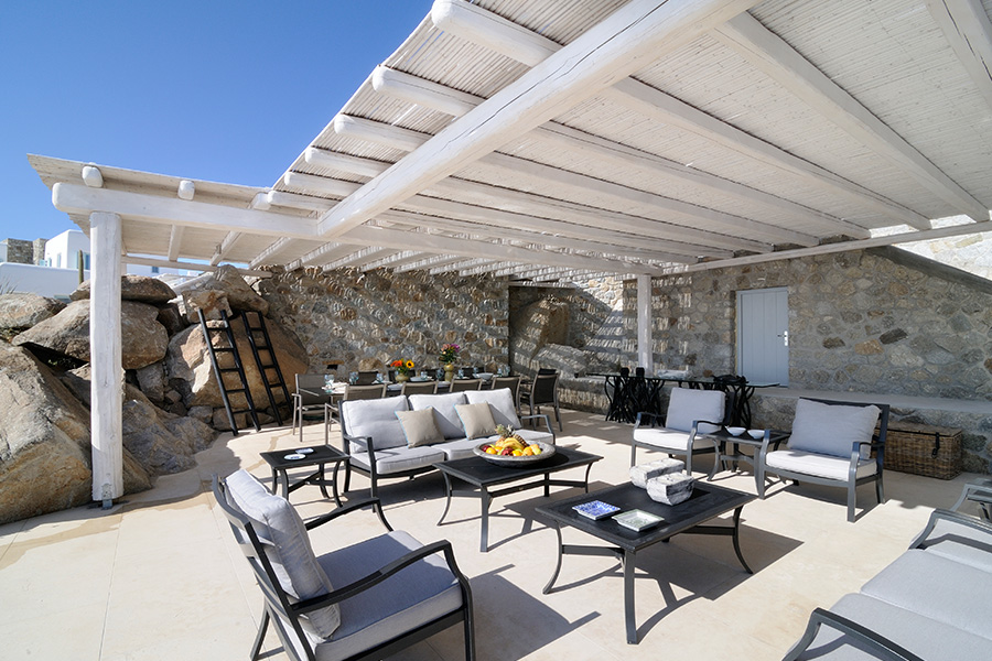 the king of villas rental mykonos