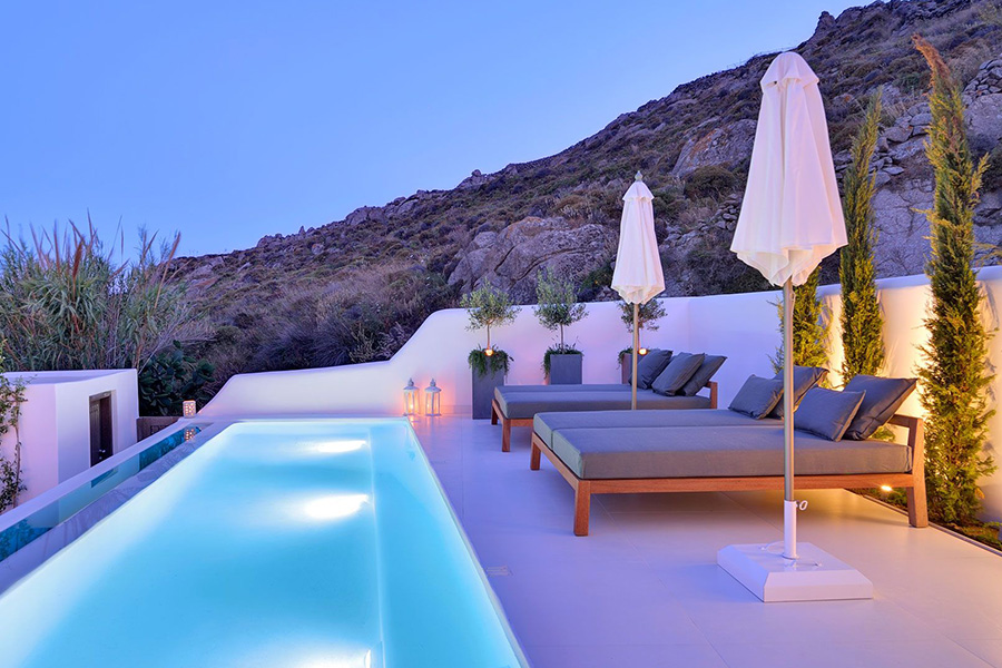 the king of villas rental mykonos