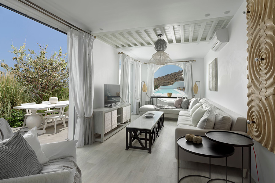 the king of villas rental mykonos