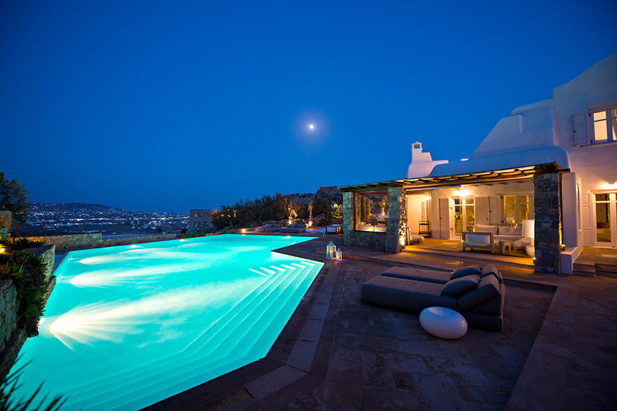 the king of villas rental mykonos