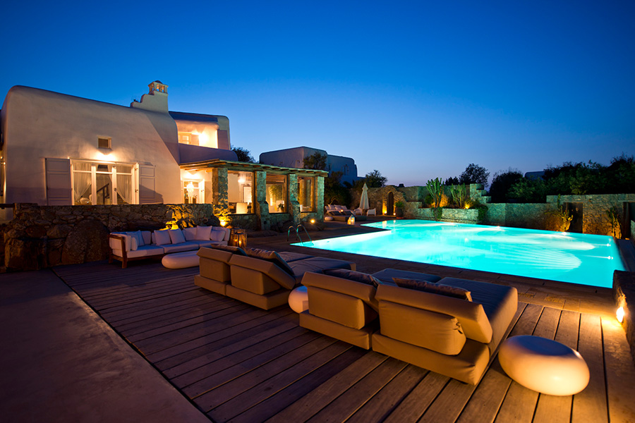 the king of villas rental mykonos