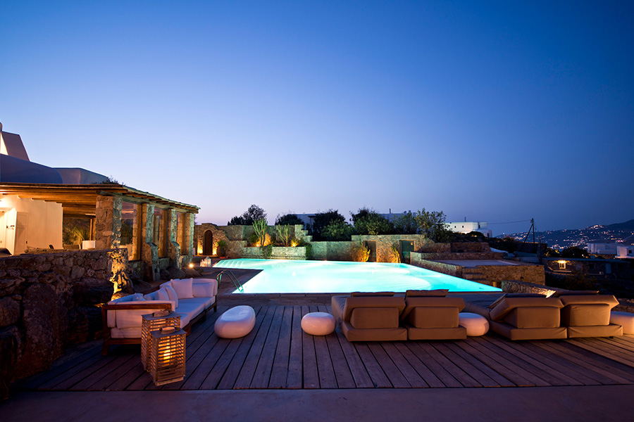the king of villas rental mykonos