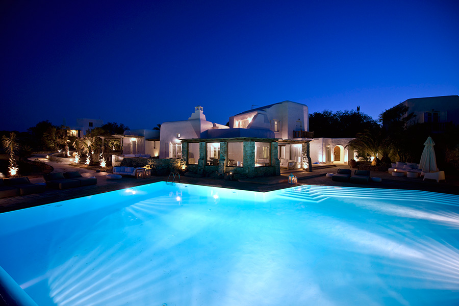 the king of villas rental mykonos
