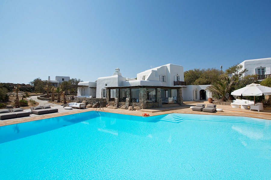 the king of villas rental mykonos