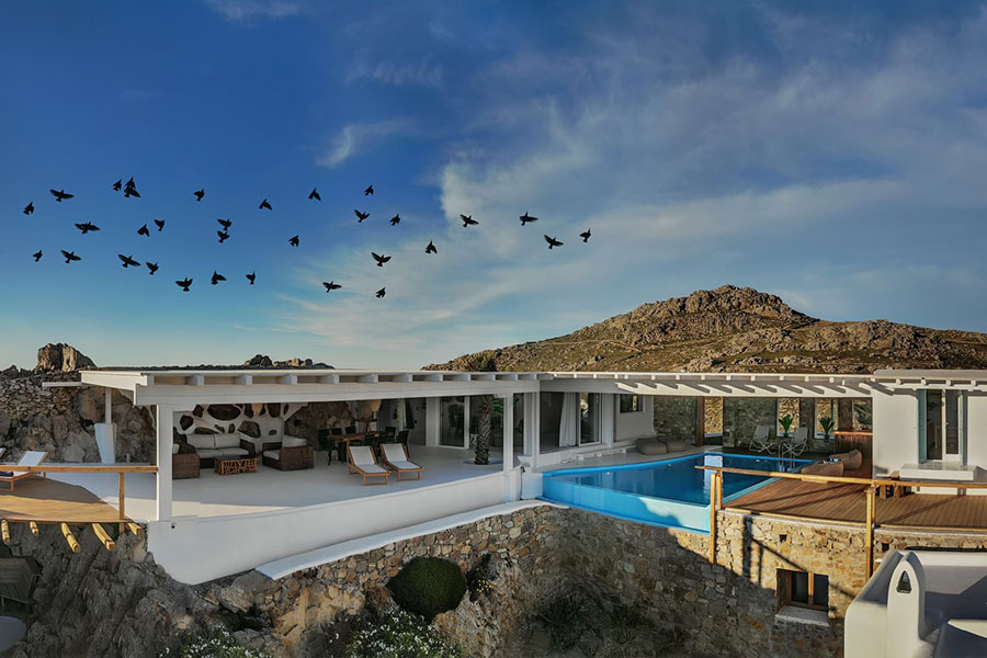 the king of villas rental mykonos