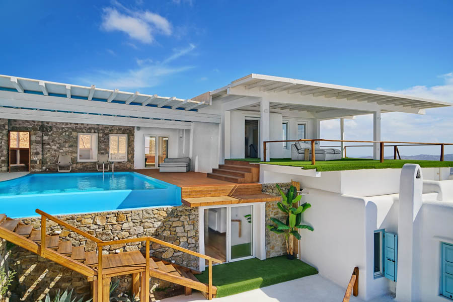 the king of villas rental mykonos
