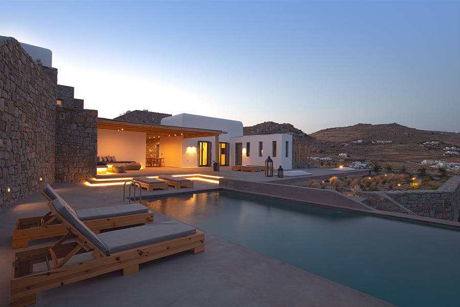 the king of villas rental mykonos