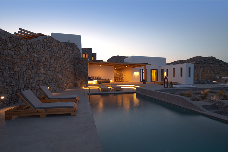 the king of villas rental mykonos