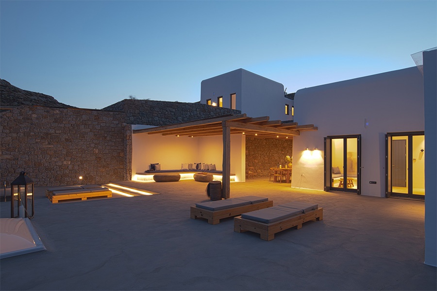 the king of villas rental mykonos