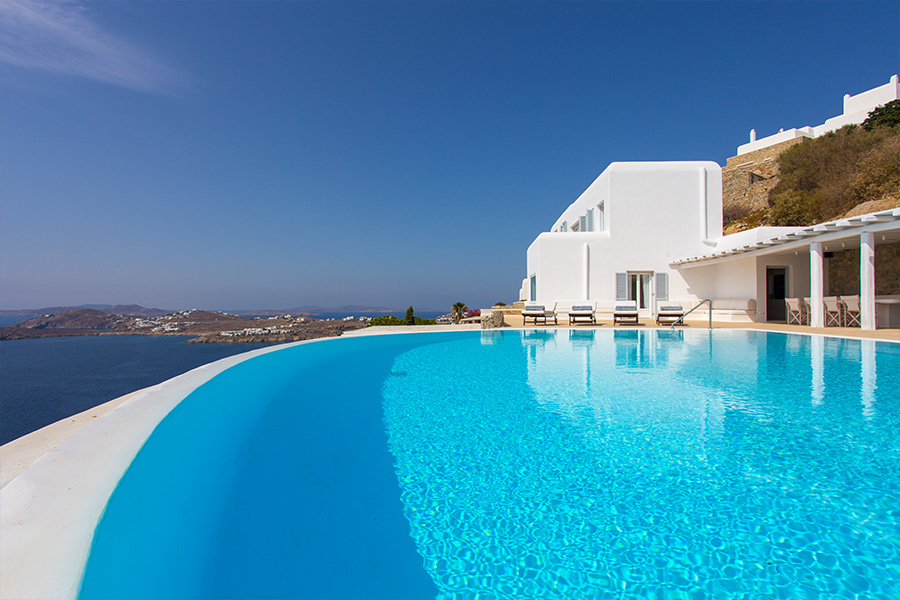 the king of villas rental mykonos