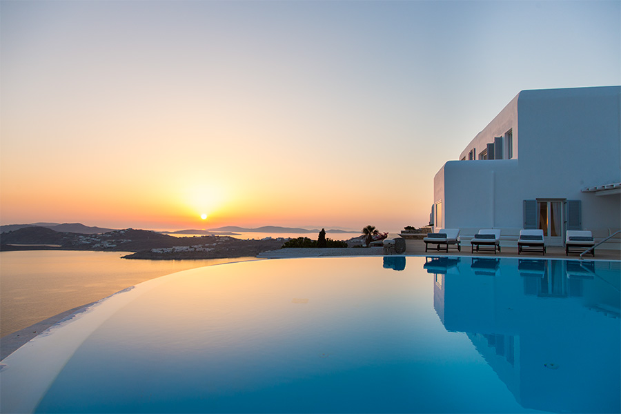 the king of villas rental mykonos luxury