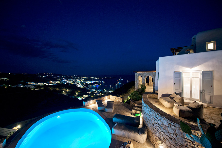 the king of villas rental mykonos