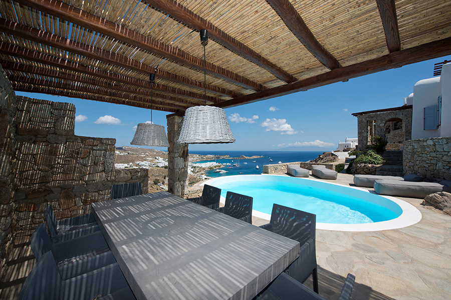 the king of villas rental mykonos