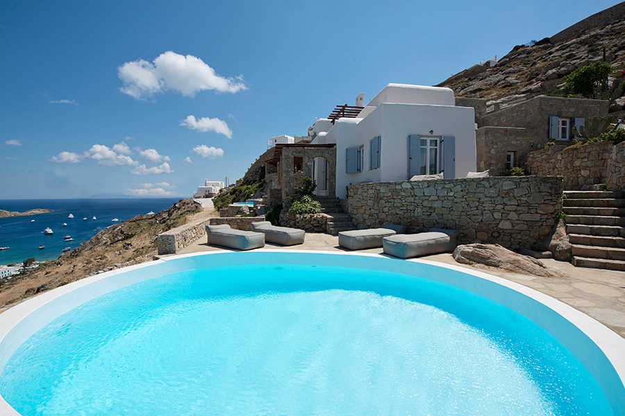 the king of villas rental mykonos
