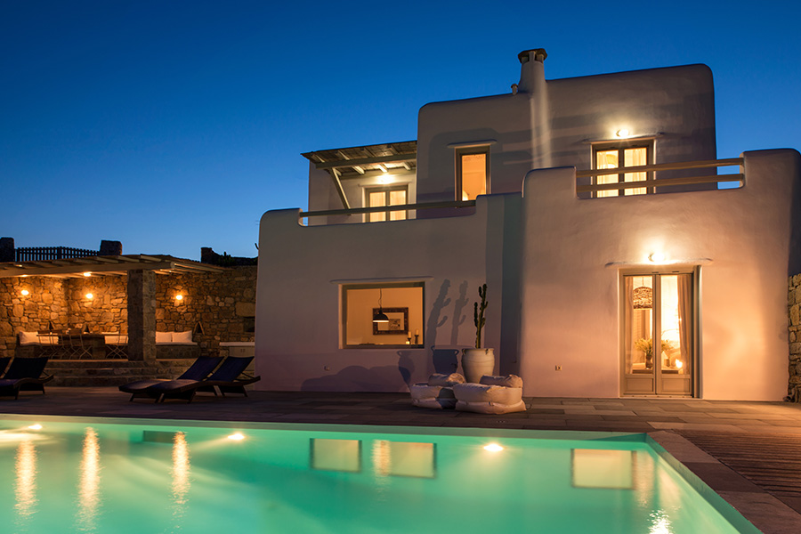 the king of villas rental mykonos