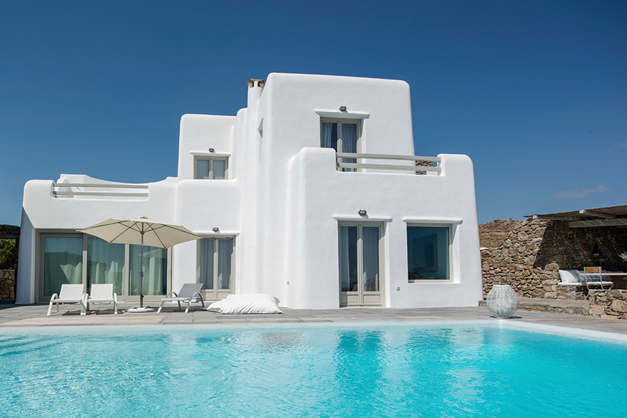 the king of villas rental mykonos