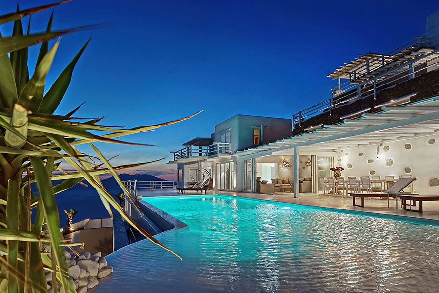 the king of villas rental mykonos
