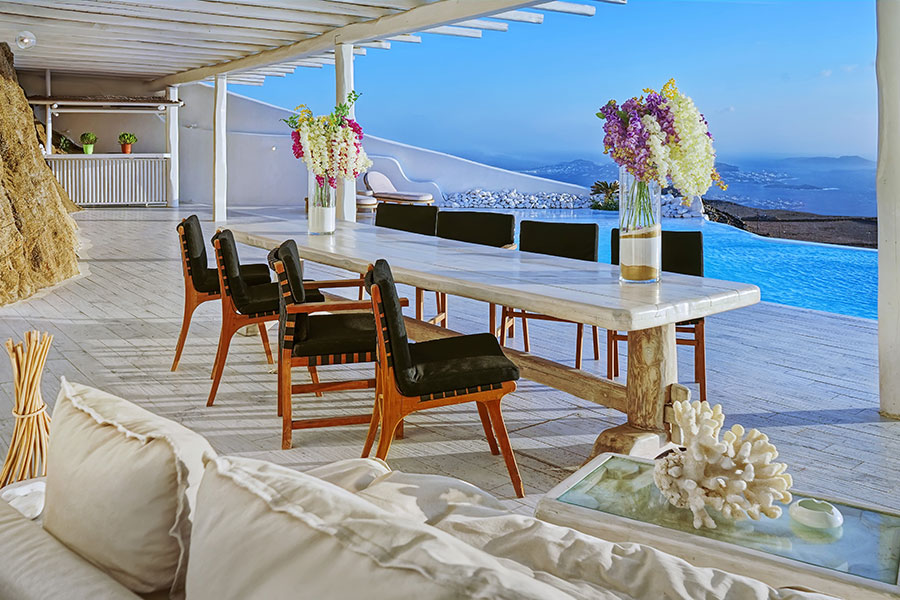 the king of villas rental mykonos