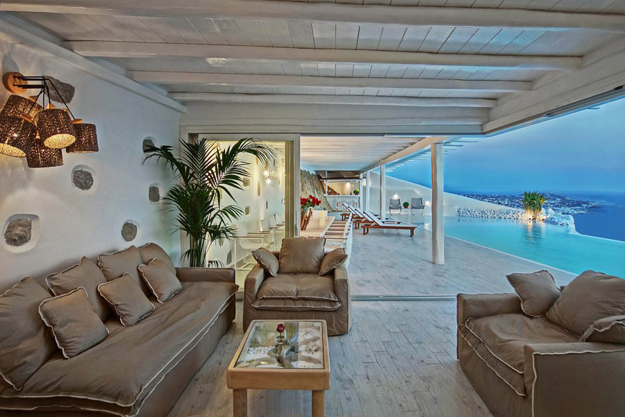 the king of villas rental mykonos