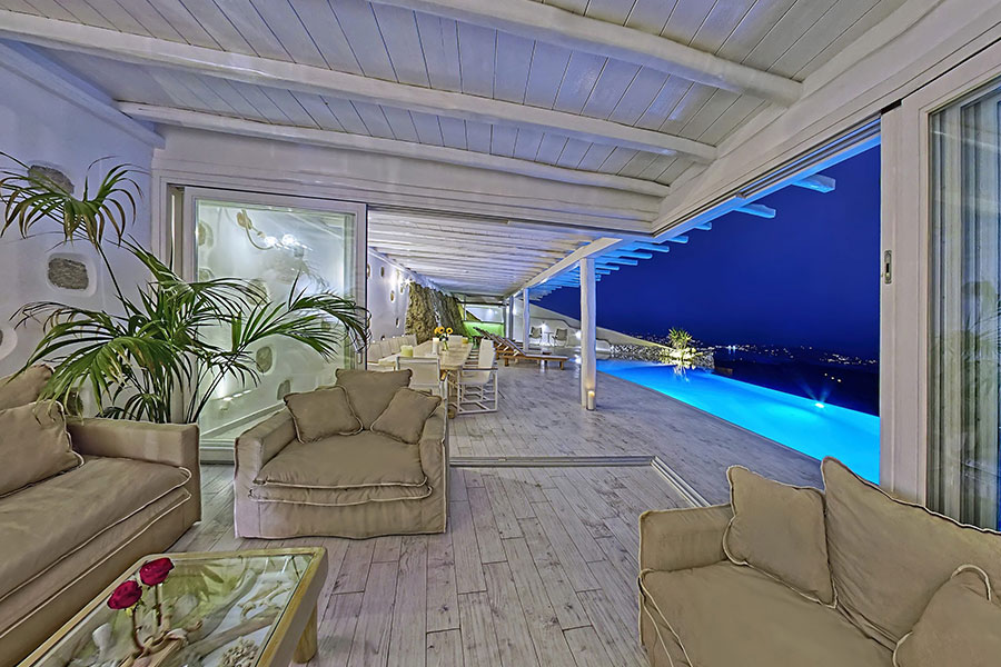 the king of villas rental mykonos