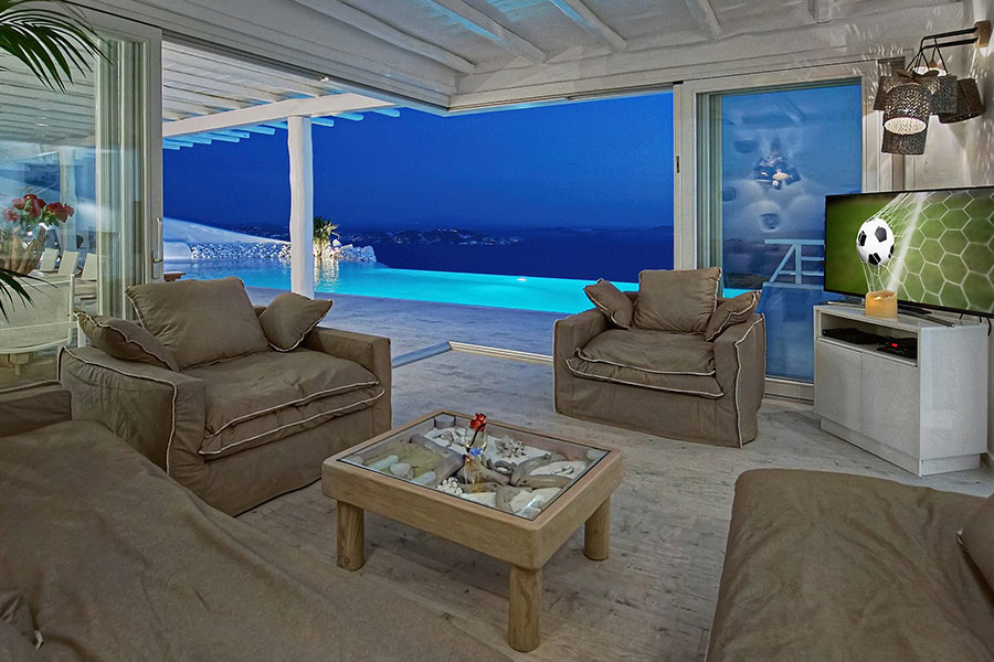 the king of villas rental mykonos