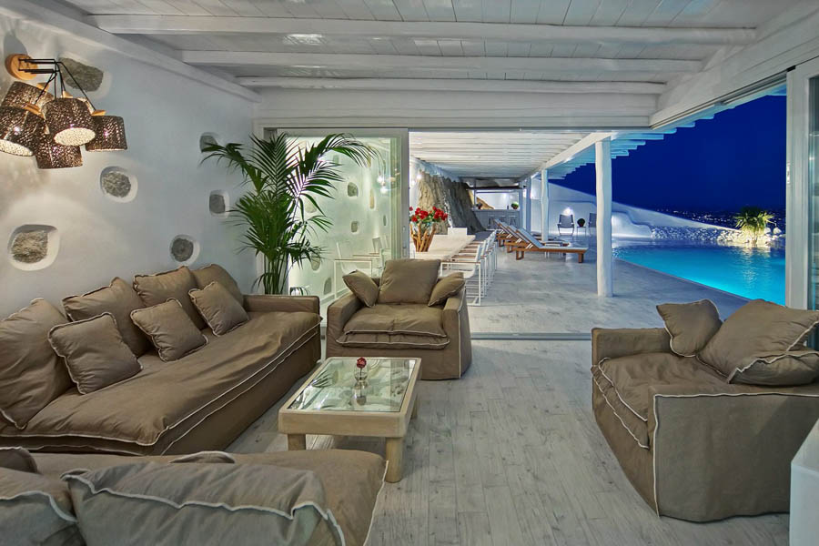 the king of villas rental mykonos