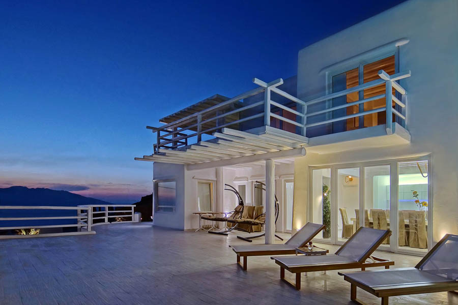 the king of villas rental mykonos