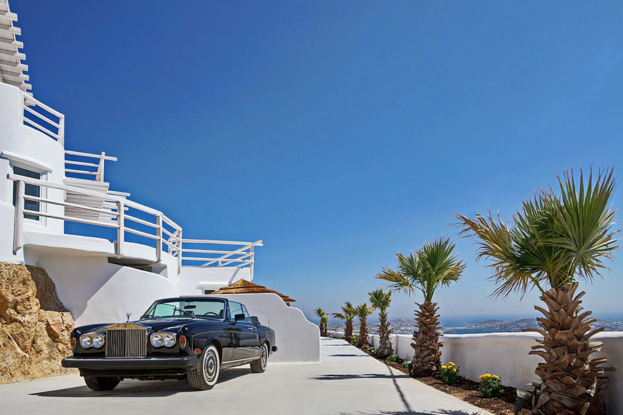 the king of villas rental mykonos