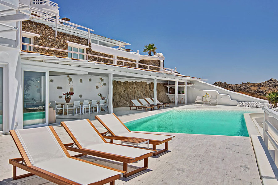 the king of villas rental mykonos