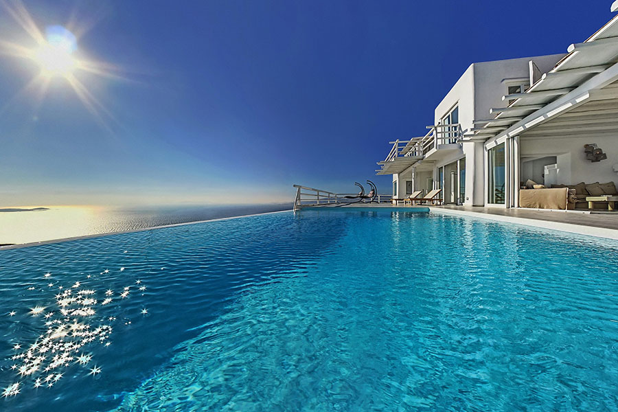 the king of villas rental mykonos