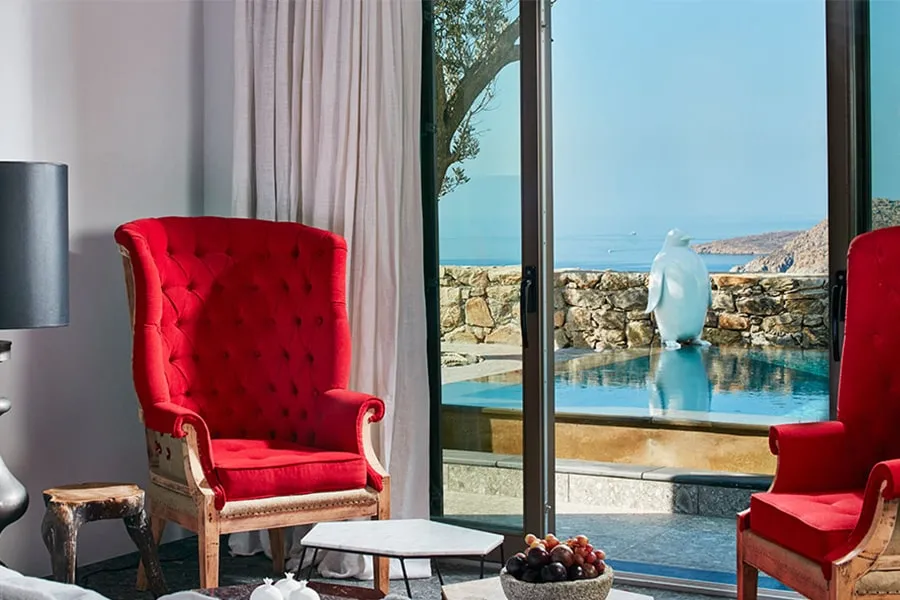 the king of villas rental mykonos