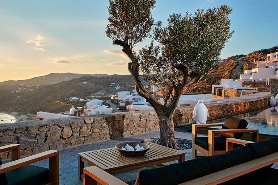 the king of villas rental mykonos