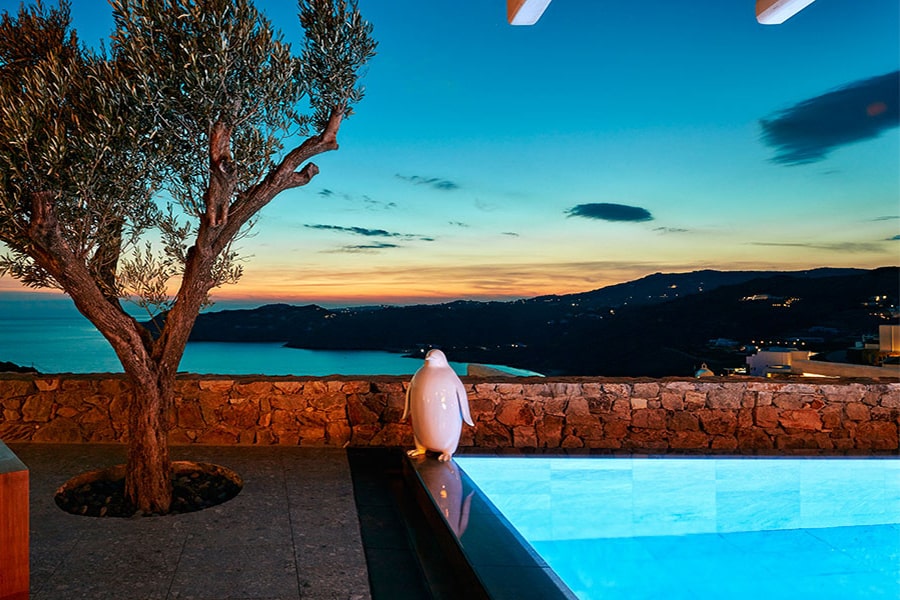 the king of villas rental mykonos