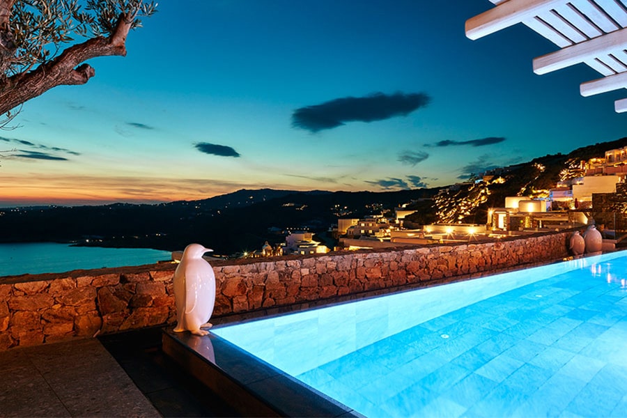 the king of villas rental mykonos
