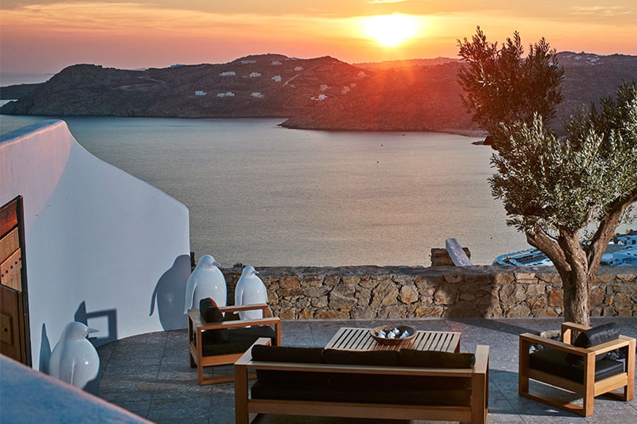 the king of villas rental mykonos