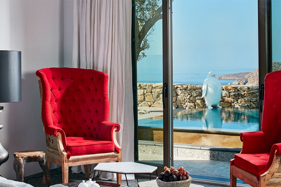 the king of villas rental mykonos