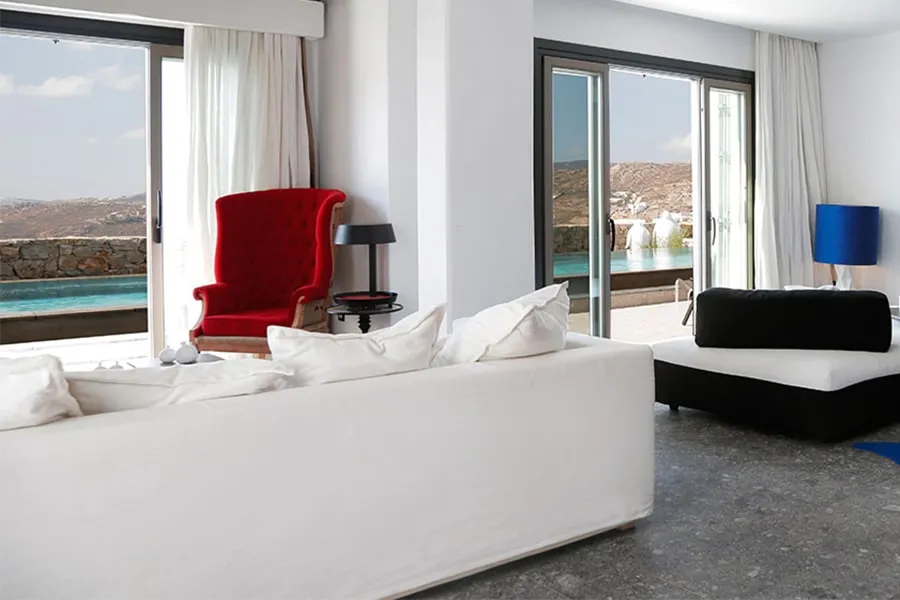 the king of villas rental mykonos