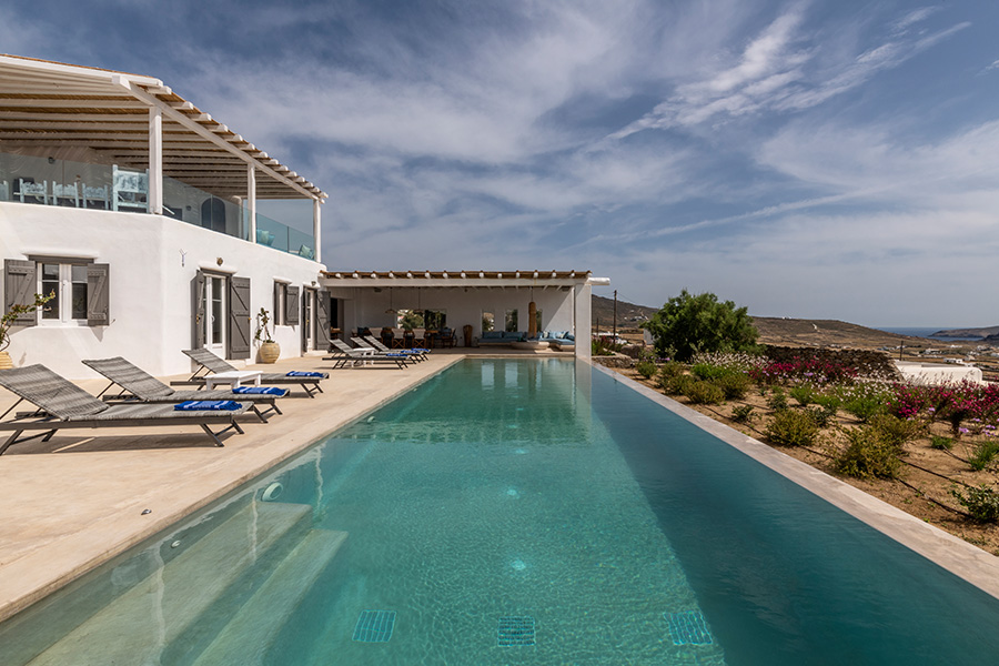the king of villas rental mykonos