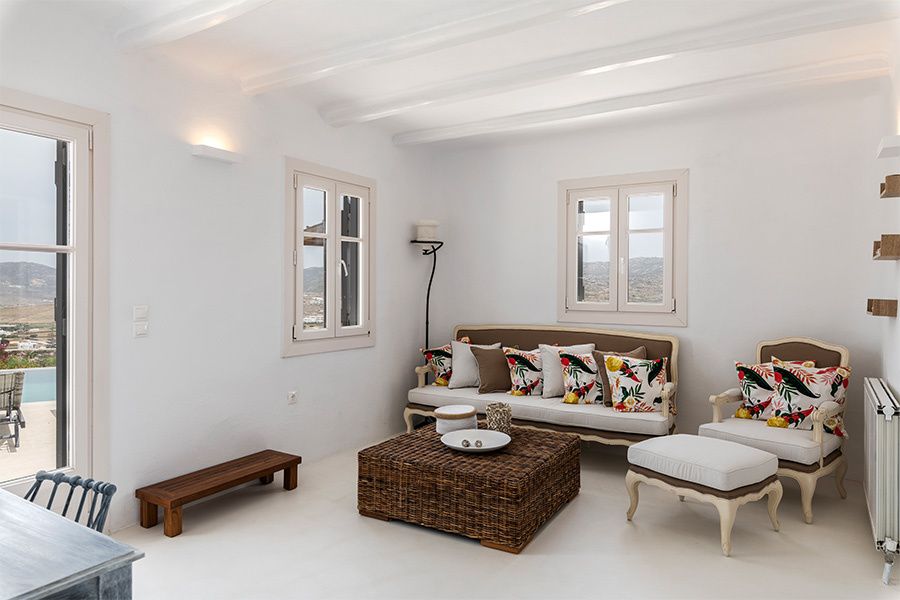 the king of villas rental mykonos