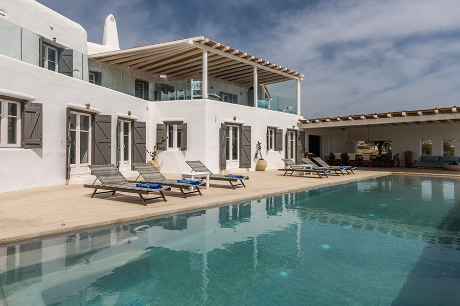 the king of villas rental mykonos