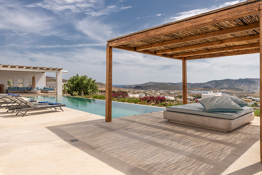 the king of villas rental mykonos