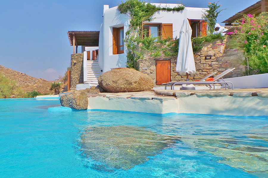 the king of villas rental mykonos